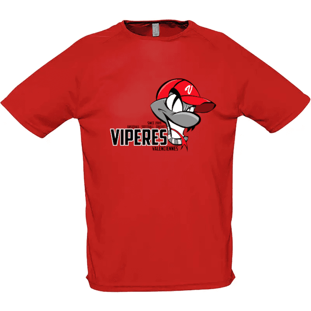 Tee-shirt d'entraînement rouge